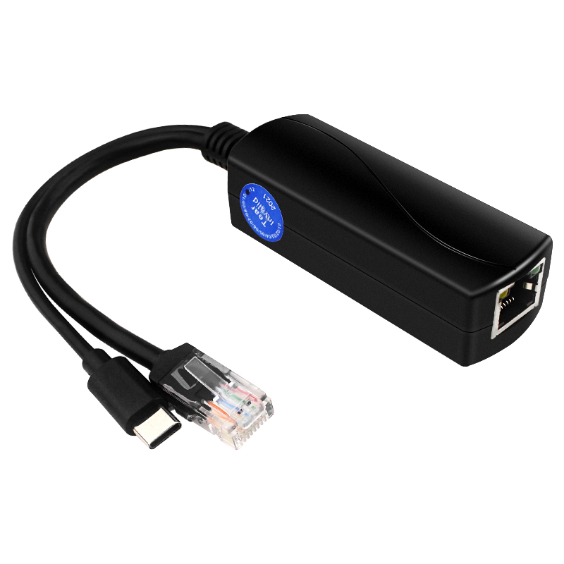 Power Over Ethernet - 라즈베리 파이 기가비트 PoE 분배기 USB