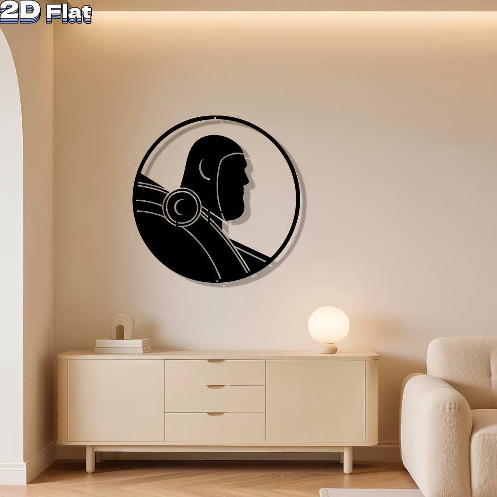 Tech Office Wall - CIFbuy 모던로봇 금속 벽 장식 철제