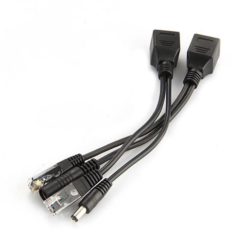 Power Over Ethernet - 이더넷 PoE 어댑터 케이블, 인젝터 스플리터