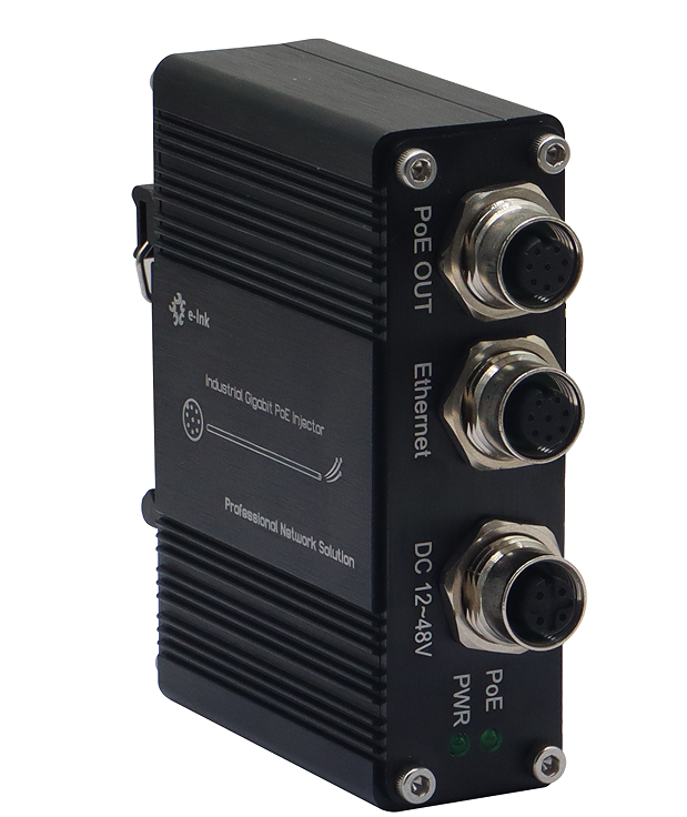 EN50155 산업용 M12 PoE 인젝터 12-48V - Power Over Ethernet 리뷰 및 가격