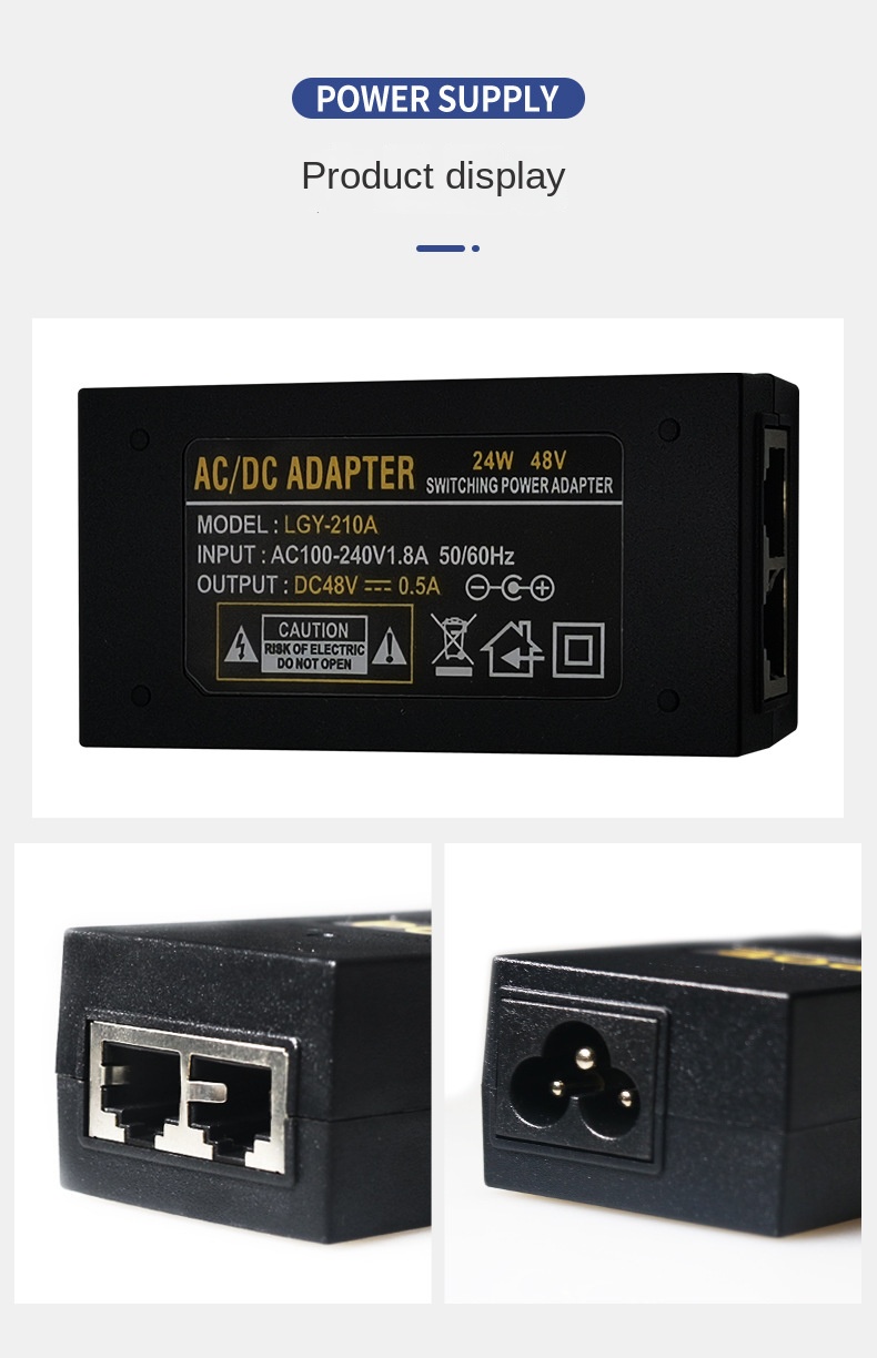 POE 기가비트 전원 48V0.5A/24V 1A 이더넷 - Power Over Ethernet 리뷰 및 가격