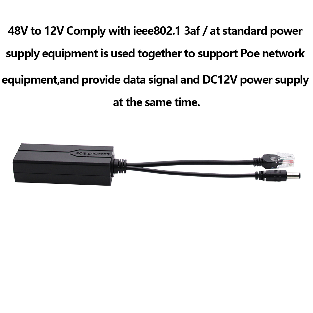POE 분배기 48V ~ 12V/5V IEEE 802. - Power Over Ethernet 리뷰 및 가격