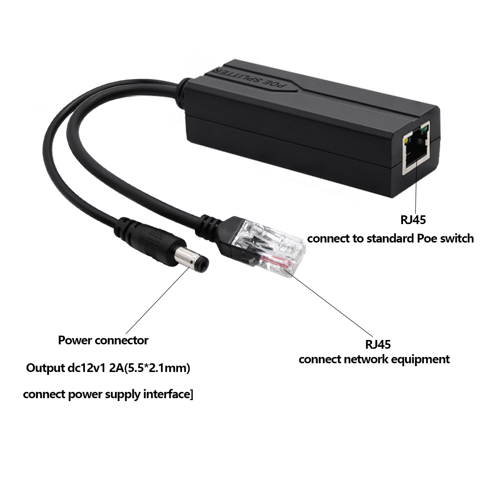 POE 분배기 48V ~ 12V/5V IEEE 802. - Power Over Ethernet 리뷰 및 가격