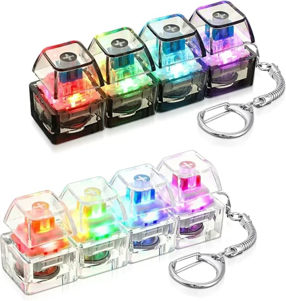 1pcs LED 키보드 키캡 스트레스 릴리프 키체인 4 - Office Tech 리뷰 및 가격