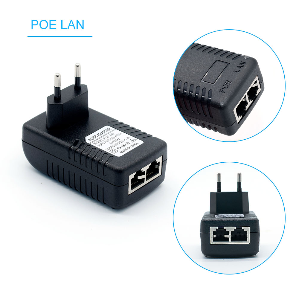 CCTV 보안 AC 110V-240V ~ DC 12V  - Power Over Ethernet 리뷰 및 가격