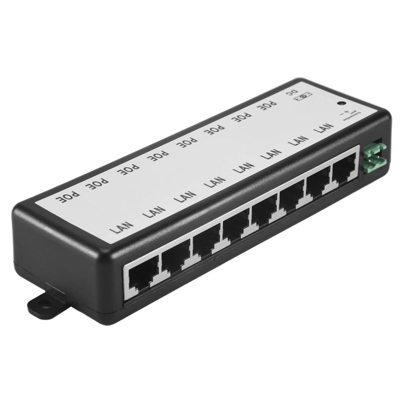 B03B-8 포트 Poe 인젝터 Poe 분배기 CCTV - Power Over Ethernet 리뷰 및 가격